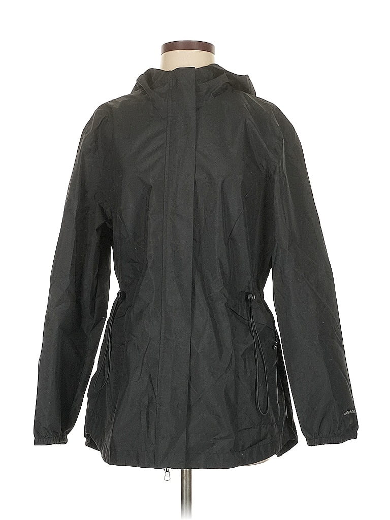 Pre-owned Calvin Klein Raincoat In Black