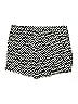 Boohoo 100% Polyester Chevron-herringbone Black Shorts Size 24 waist - photo 2