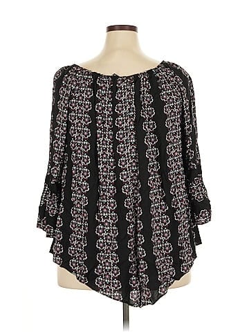 New Directions 3/4 Sleeve Blouse (view 2)