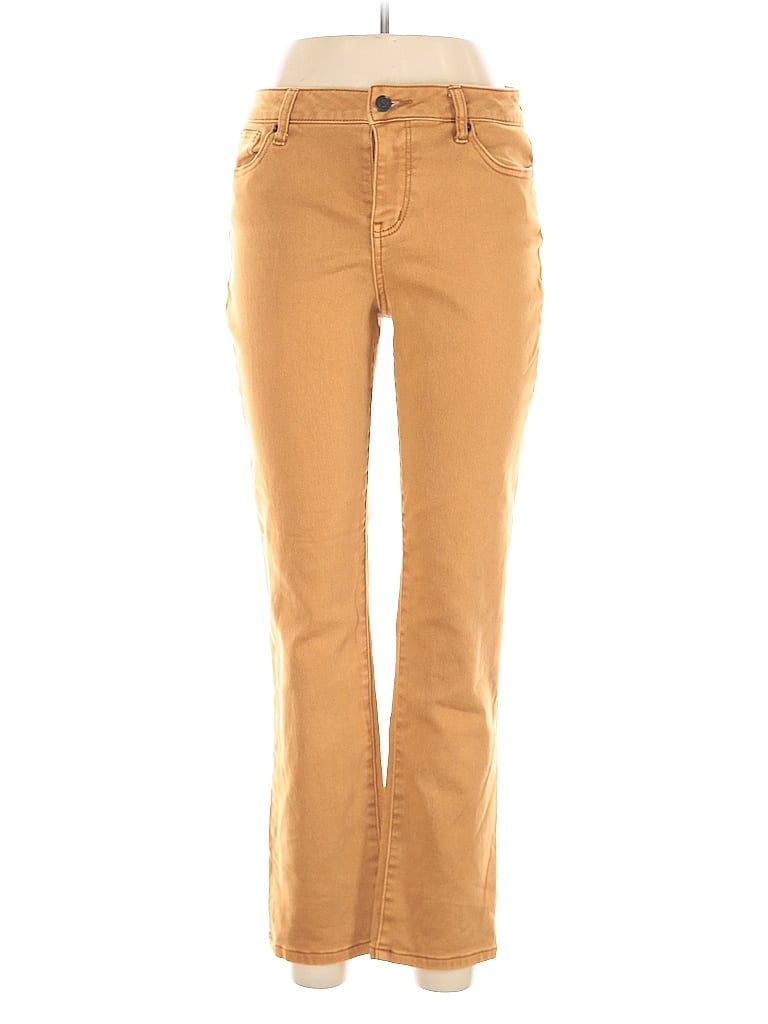 Pre-owned Dressbarn Casual Pants In Brown