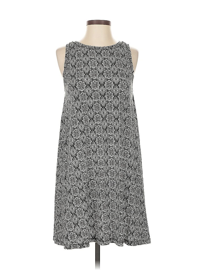 Pre-owned Ann Taylor Loft Outlet Casual Dress In Gray