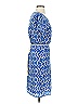 Sugarlips 100% Polyester Print Blue Casual Dress Size XS - photo 4