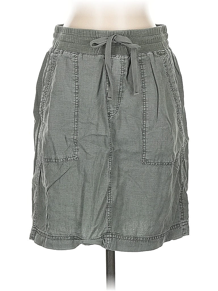 Pre-owned Splendid Casual Skirt In Gray