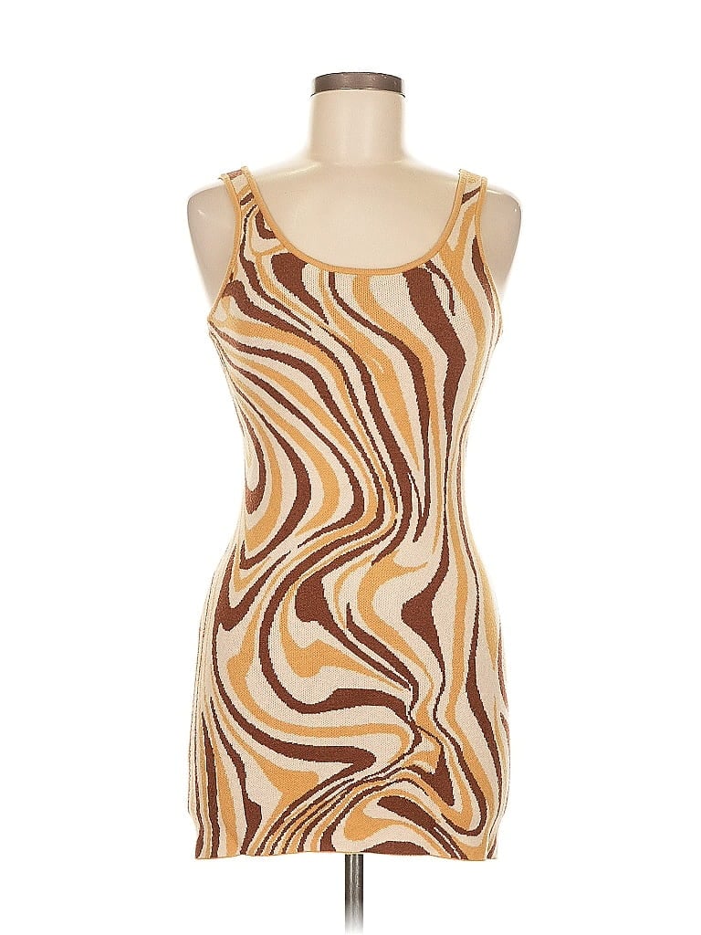 Pre-owned Rsq Cardigan Sweater In Gold