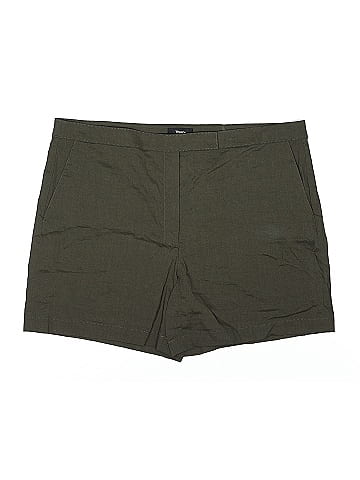Theory Khaki Shorts (view 1)