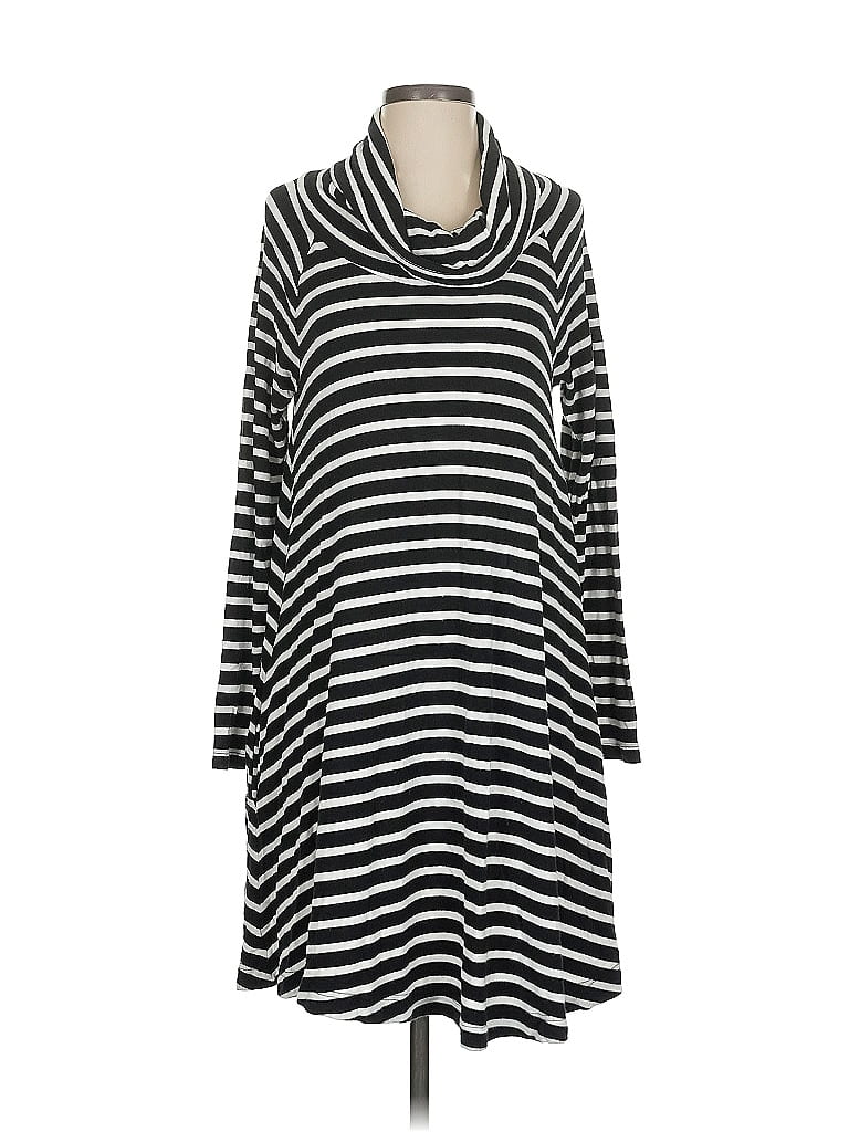 Pre-owned Lou & Grey Casual Dress In Black