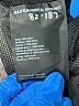 Alexander Wang 100% Nylon Blue Black Raincoat Size S - photo 7