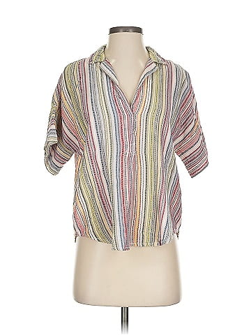 Pilcro by Anthropologie Short Sleeve Blouse (view 1)