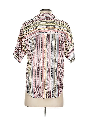 Pilcro by Anthropologie Short Sleeve Blouse (view 2)