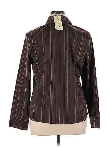 Antilia Femme Long Sleeve Button-Down Shirt (view 2)