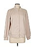 Unbranded Solid Tan Ivory Track Jacket Size M - photo 1