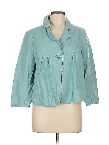 Elevenses 3/4 Sleeve Button-Down Shirt (view 1)