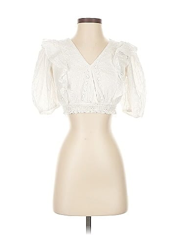 Saints + Secrets Short Sleeve Blouse (view 1)