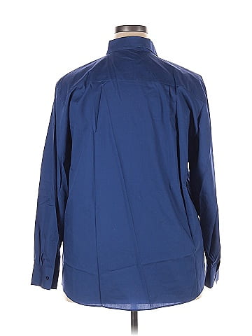 Foxcroft 3/4 Sleeve Button-Down Shirt (view 2)