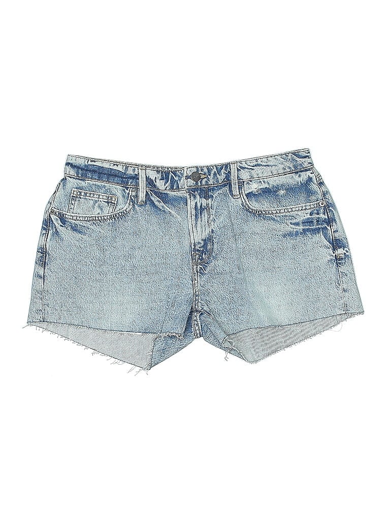 Pre-owned Frame Denim Shorts In Blue