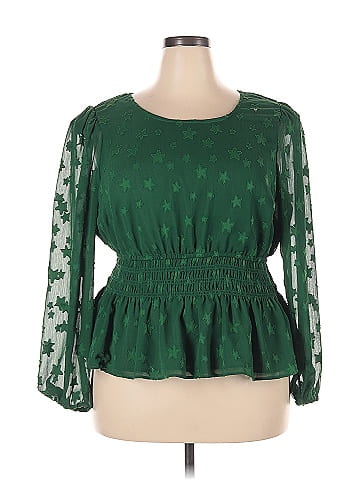 Torrid Long Sleeve Blouse (view 1)