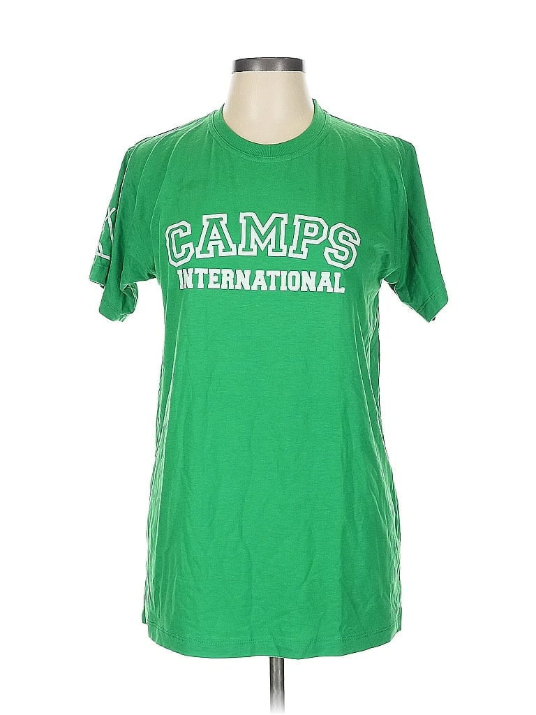 Pre-owned Assorted Brands Short Sleeve T-shirt In Green