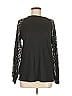 MIHOLL Black Long Sleeve Top Size M - photo 1