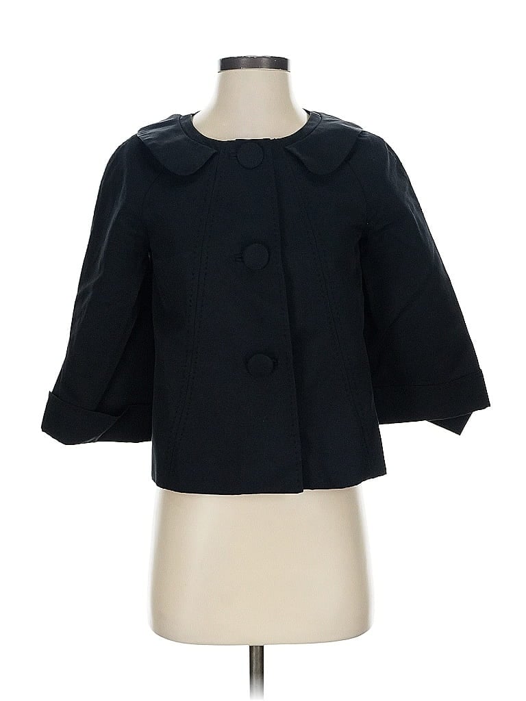 Pre-owned H&m Coat In Black