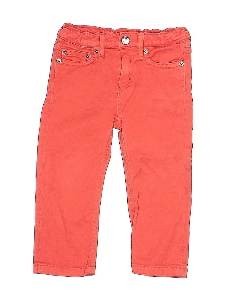Pre-owned Bonpoint Kids' Jeans In Orange