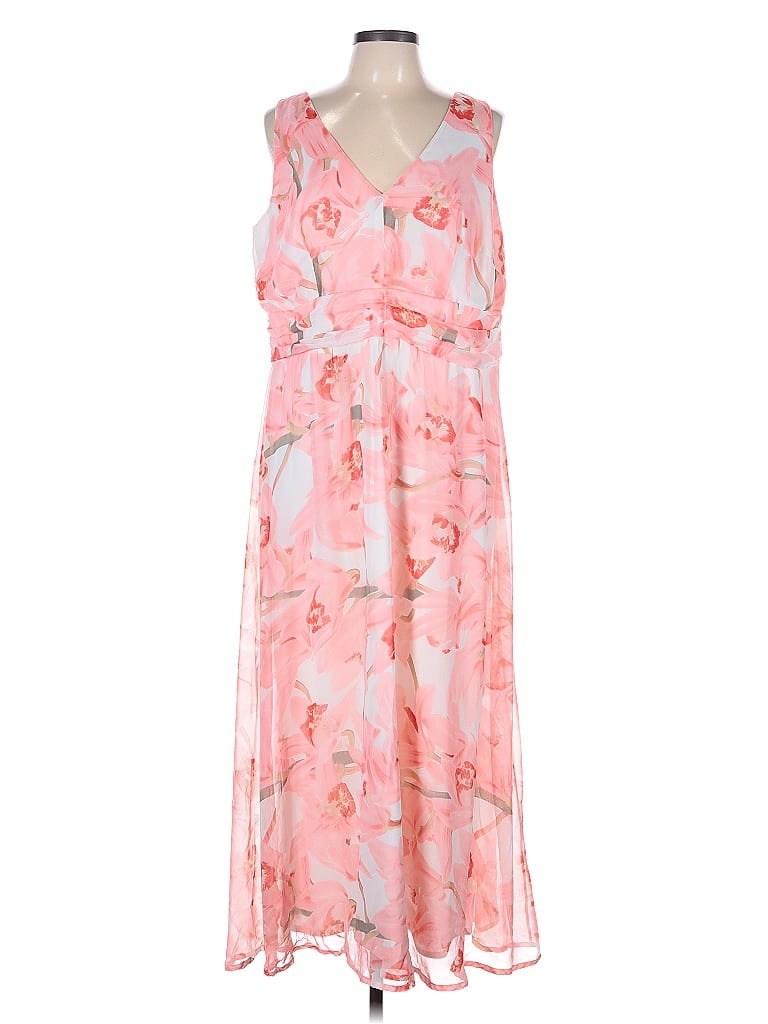 Pre-owned Assorted Brands Cocktail Dress In Pink