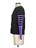 Akris Punto Color Block Purple Black Pullover Sweater Size 1 - photo 5