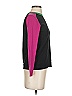 Akris Punto Color Block Purple Black Pullover Sweater Size 1 - photo 4