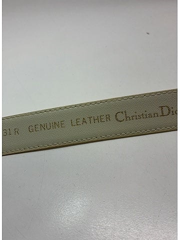 Christian Dior Vintage Leather Embossed Belt (view 2)