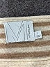 M by Michael Stars Stripes Tan Wool Pullover Sweater Size Med (1) - photo 7