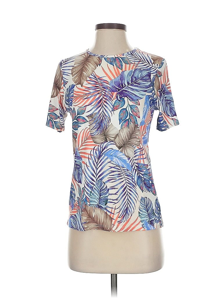 Pre-owned Assorted Brands Short Sleeve T-shirt In Blue