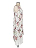 JM Collection 100% Rayon Print White Casual Dress Size S - photo 3