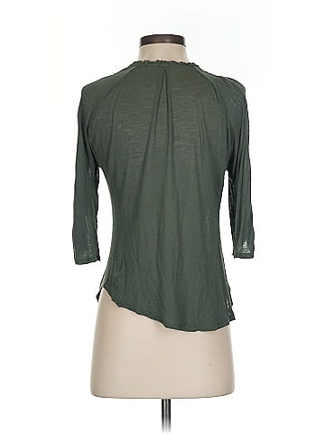 Tiny 3/4 Sleeve Button-Down Shirt (view 2)