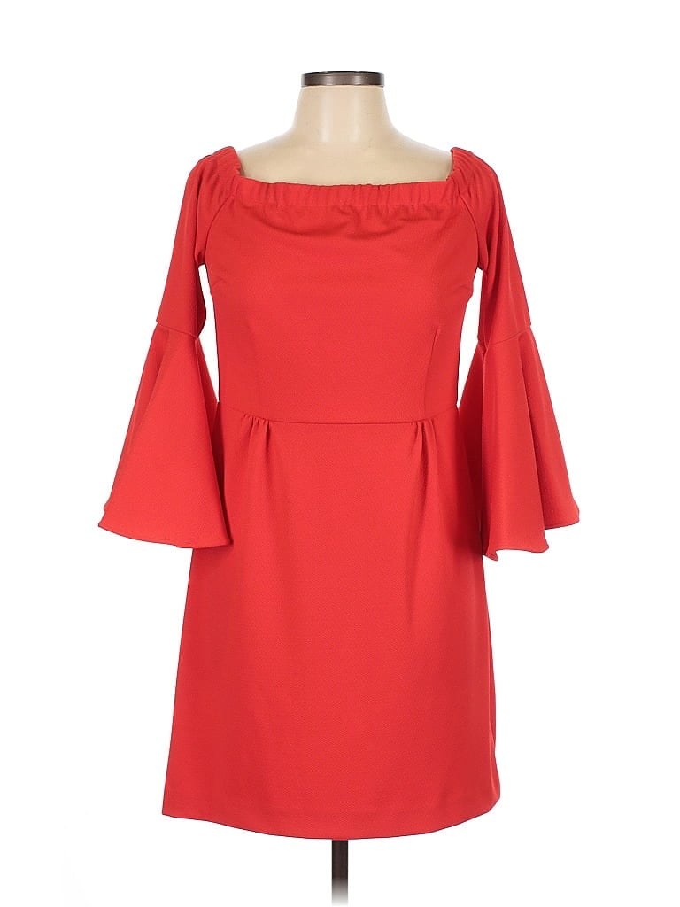 Pre-owned Trina Trina Turk Cocktail Dress In Red