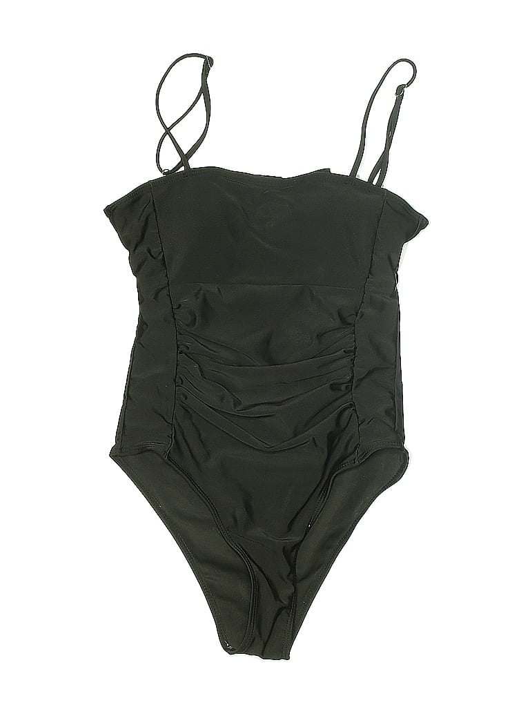 Pre-owned Assorted Brands Bodysuit In Black