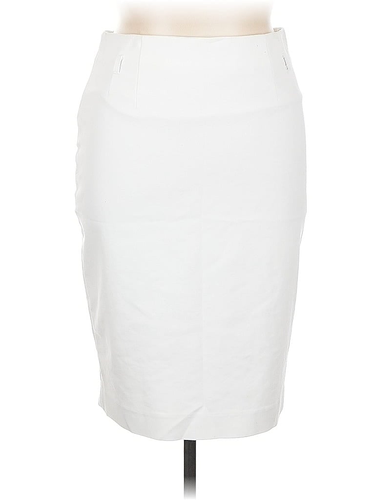 Pre-owned Amanda + Chelsea Casual Skirt In White