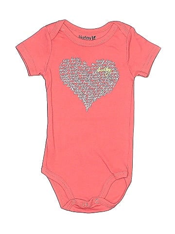 Hurley Short Sleeve Onesie (view 1)