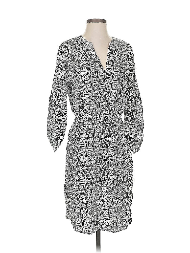 Pre-owned Ann Taylor Loft Outlet Casual Dress In Gray