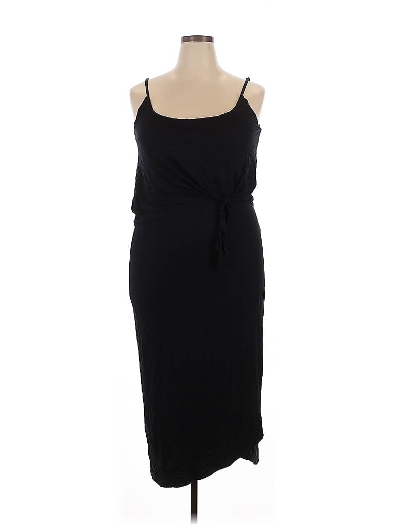 Pre-owned Inc International Concepts Casual Dress In Black