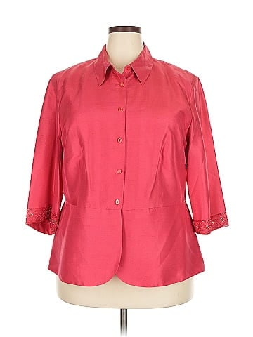 R&M Richards Silk Blazer (view 1)