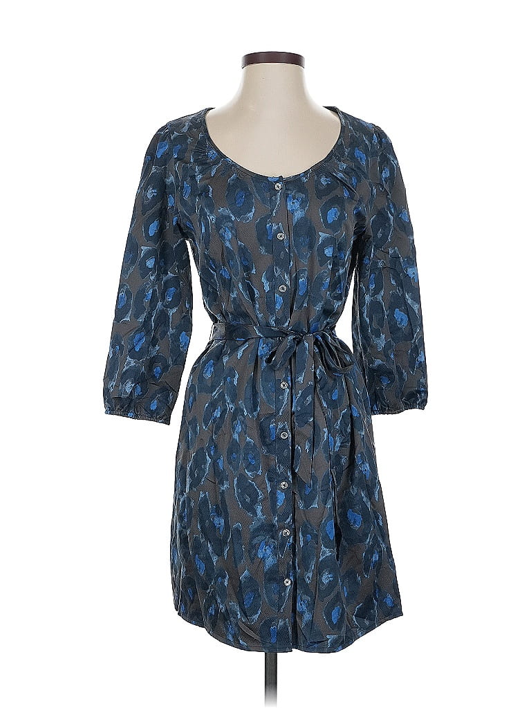 Pre-owned Express Casual Dress In Blue