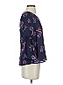 Sienna Sky 100% Polyester Blue 3/4 Sleeve Blouse Size S - photo 4