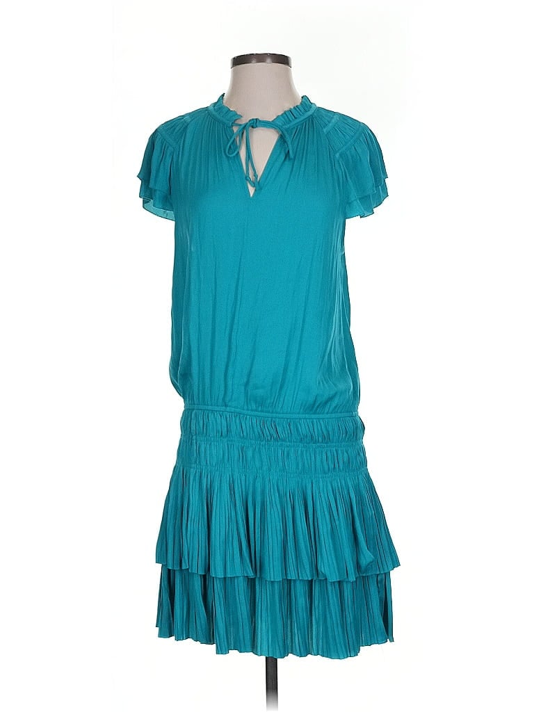 Pre-owned Current Air Casual Dress In Blue