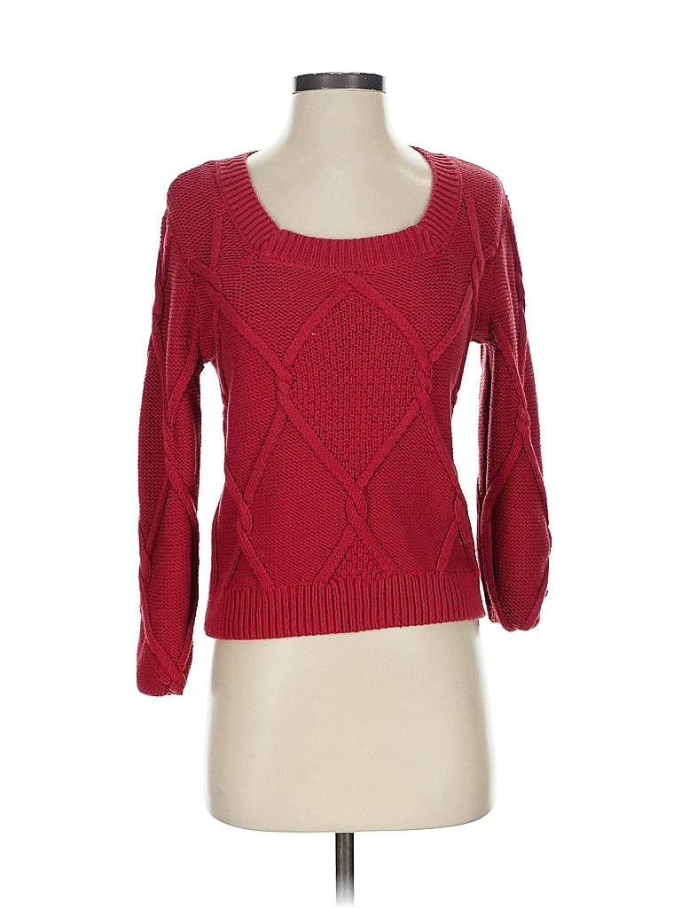 Click to view more detailed imagery on our partner's website Pre-owned Cabi Pullover Sweater In Red