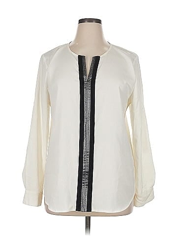 Calvin Klein Long Sleeve Blouse (view 1)