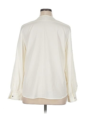 Calvin Klein Long Sleeve Blouse (view 2)
