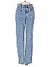 Adika 100% Cotton Stripes Blue Jeans Size XS - photo 1