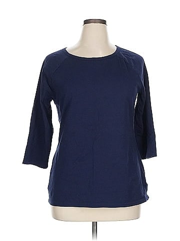Hanes 3/4 Sleeve T-Shirt (view 1)