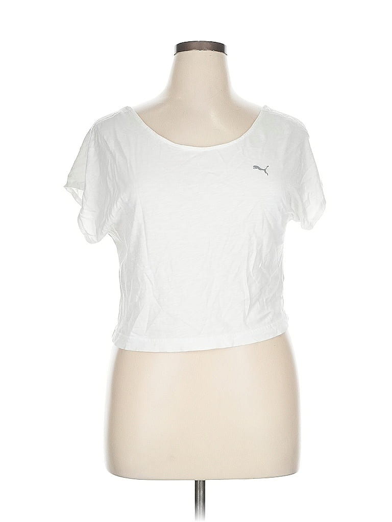 Click to view more detailed imagery on our partner's website Pre-owned Puma Short Sleeve T-shirt In White