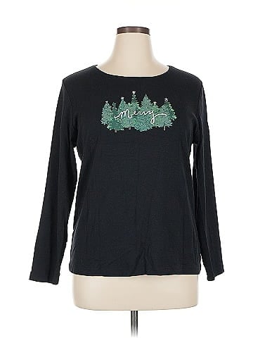 Karen Scott Long Sleeve T-Shirt (view 1)