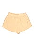 Xhilaration 100% Polyester Solid Yellow Shorts Size M - photo 1